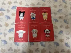 mofusand サンリオキャラクターズ きらめっこ　カード 6枚セット