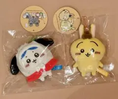 ちいかわ　サンリオコラボ　ぷちミニマスコット うさぎ ハチワレ　2点セット