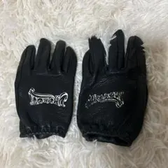 ⭐︎即日発送⭐︎ XLサイズ ファイヤーパターン レザーバイクグローブ
