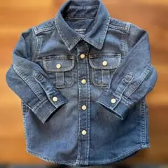 babyGap デニム長袖シャツ