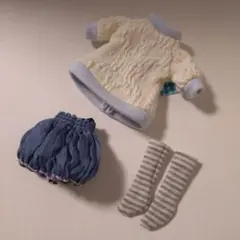 オビツ11 ディーラー様製アウトフィット ロングニット スカート 靴下