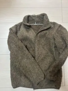 ユニクロ　UNIQLO ブラウン フリースジャケット Mサイズ