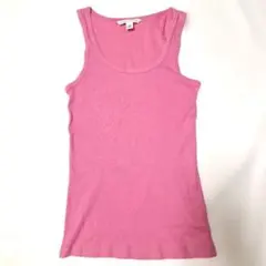 Banana Republic タンクトップ ピンク XS リブのサムネイル