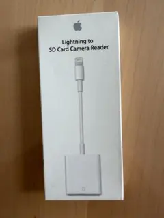 Lightning to SD Card Camera Reader【未開封】
