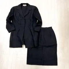 ゆ122★① mila schon リネン セットアップ コート スカート