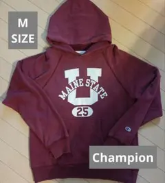 Champion　パーカー　フーディ　ビンテージ　スウェット　カレッジロゴ