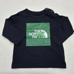 週末値下！美品 ノースフェイス 黒ロンT 80