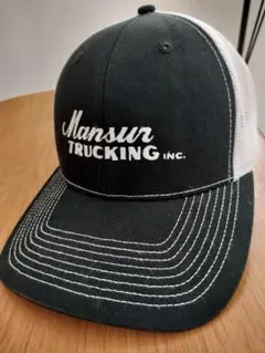 90s メッシュキャップ ブラック 古着 黒