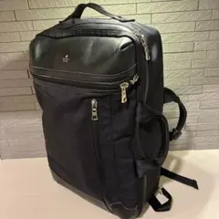 【美品】マスターピース 2WAYバックパック ブリーフケース ブラック　日本製のサムネイル