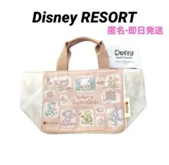 新品ディズニーシー　ダッフィーフレンズ　ウェアスマイルズグロウ　トートバッグ即日