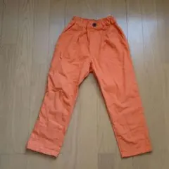 美品 キッズ BREEZE オレンジ ロングパンツ 120 エフオーキッズ