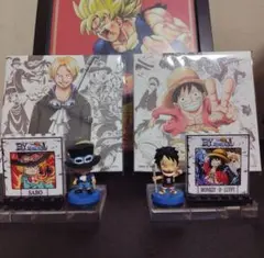 ワンピースグッズ まとめ売り【サボ ルフィ セット】