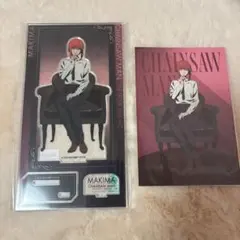 マキマ チェンソーマン アクリルスタンドと特典ポストカード
