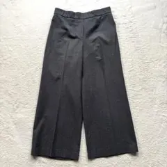 セオリーリュクス ワイドパンツ サキソニーソフト イージーパンツ グレー　40