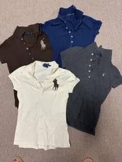 ラルフローレンポロシャツ4枚xs〜s