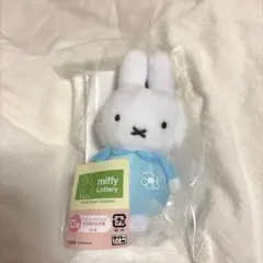 ミッフィー 一番くじ マスコットバッジ お花柄のお洋服 ブルー