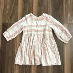 ZARA ワンピース ストライプ ピンク 92cmのサムネイル