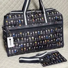レスポートサック スヌーピー ボストンバッグ ラージタイプ ポーチ付き