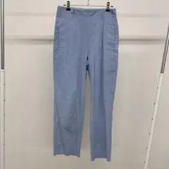 TOMORROWLAND MACPHEE 水色テーパードパンツ