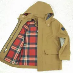 美品△Jacadi ジャカディ レインコート 茶 8A（128㎝） キッズ用