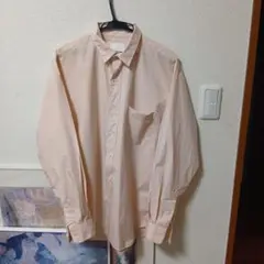 URBAN RESEARCH DOORS ピンク長袖シャツ