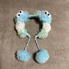 USJ ふわふわカチューシャ 水色 パステルカラー クッキーモンスター