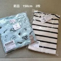 新品　マザウェイズ　150 トレーナー　デビロック長袖Tシャツ