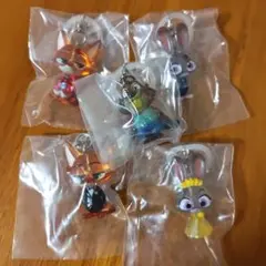 ズートピア2 めじるしアクセサリー コンプリート セット ニック ジュディ 他