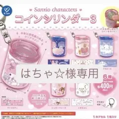 《はちゃ☆様専用》サンリオ コインシリンダー3 キキララとシナモロール