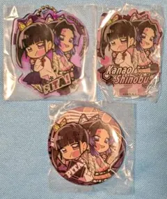 鬼滅の刃 ぴたでふぉめ 栗花落カナヲ 胡蝶しのぶ 3点セット