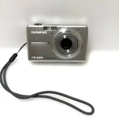 OLYMPUS FE-220 デジカメ　バッテリー付