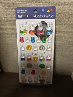 MIFFY ぽてジェムシール ミッフィー ステッカー