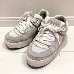 UGG アグ 厚底スニーカー ホワイト グレー