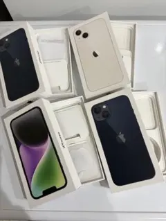 iPhone 箱のみ4つセット
