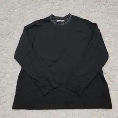 ACNE STUDIOS ジャガードモックネック ロンT ネックロゴ ACNE STUDIOS ジャガードモックネック ロンT ネックロゴ Acne