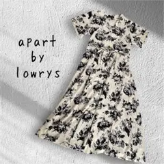 apart by lowrys 花柄 大柄 フラワープリント ロング ワンピースのサムネイル