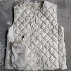 は*☆様 ユニクロ パフテックキルティングベスト Lサイズ ウォームパデッド