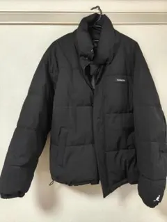 KANGOL ビッグシルエット ラバーネーム ハイネック 中綿ジャケット　L