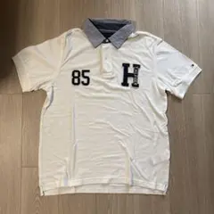 美品TOMMY HILFIGER ポロシャツ 85 H ロゴ　サイズLのサムネイル