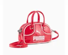 【新品未開封】PUMA プーマ マイクログリップバッグ レッド リアー