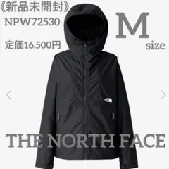 新品未開封◯ノースフェイス コンパクトジャケット M ブラック NPW72530