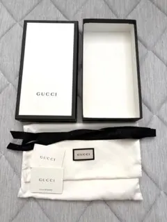 GUCCI 空箱　財布　長財布　グッチ　箱　袋