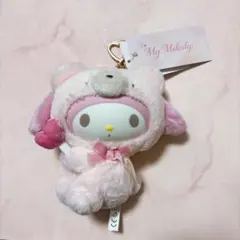 サンリオ　マイメロディ　着ぐるみマスコットホルダー