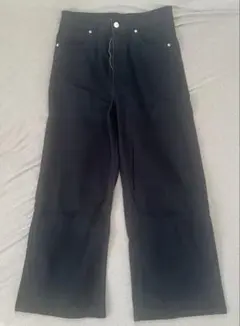 H&M DIVIDED ブラックデニムパンツ EUR 40