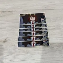 僕のヒーローアカデミア 麗日お茶子 オープンスクール 場面写真ステッカー 6枚