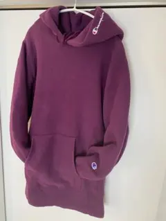 チャンピオンパープルパーカー