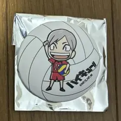 ハイキュー！‼︎ふかふか缶バッチ　灰羽リエーフ