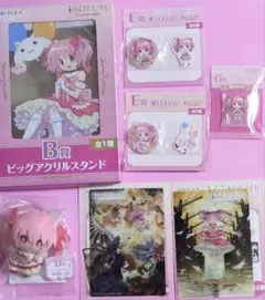 アニプレックスくじ　 魔法少女まどか☆マギカ 鹿目まどか　7点セット