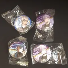 にじさんじ×くら寿司　オリジナル缶バッジ4個セット