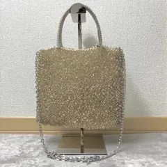 ANTEPRIMA スタンダード ラージ シルバー 2way チェーン 保存袋付